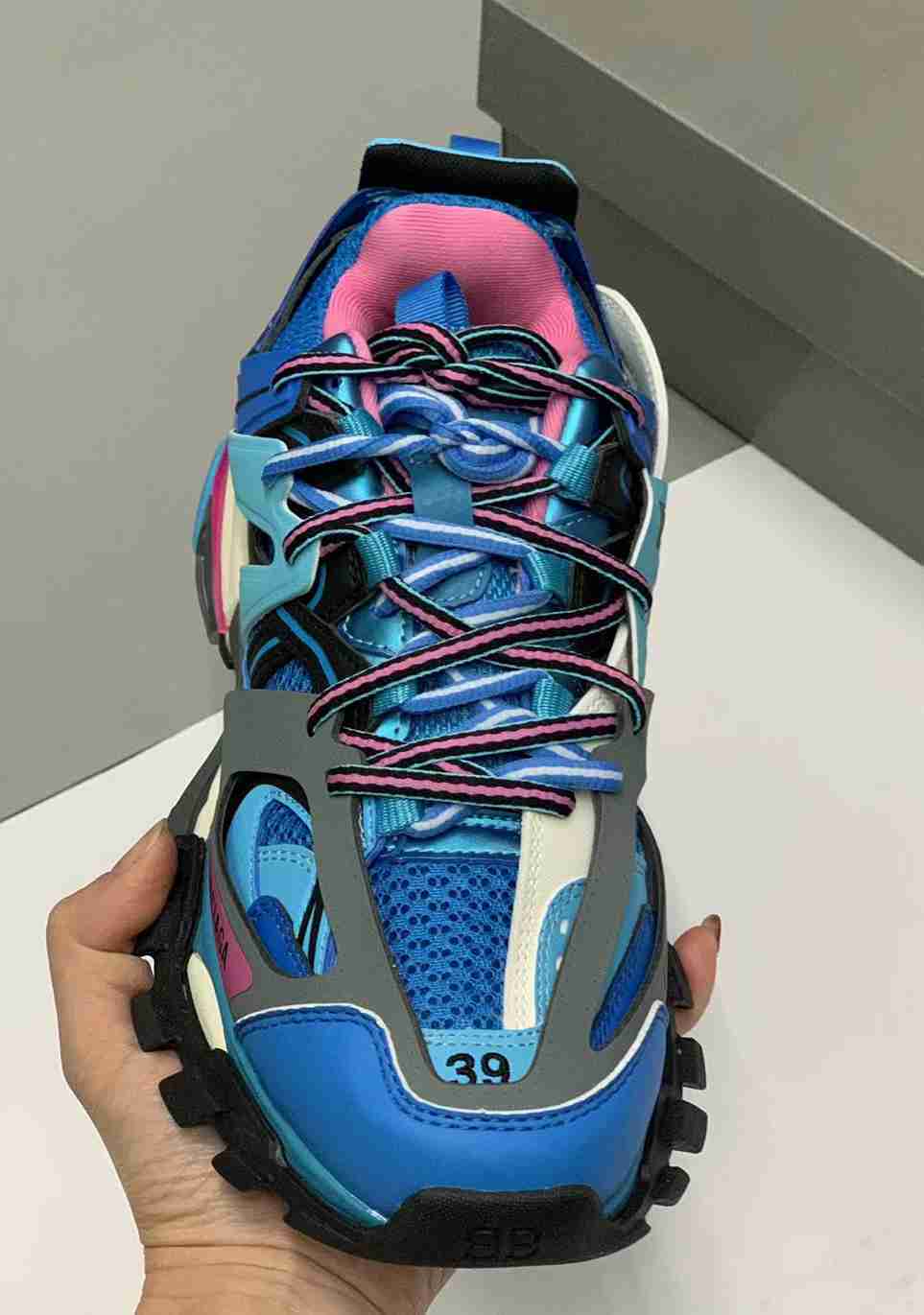 BALENCIAGA TRACK 3.0 x BLEUE