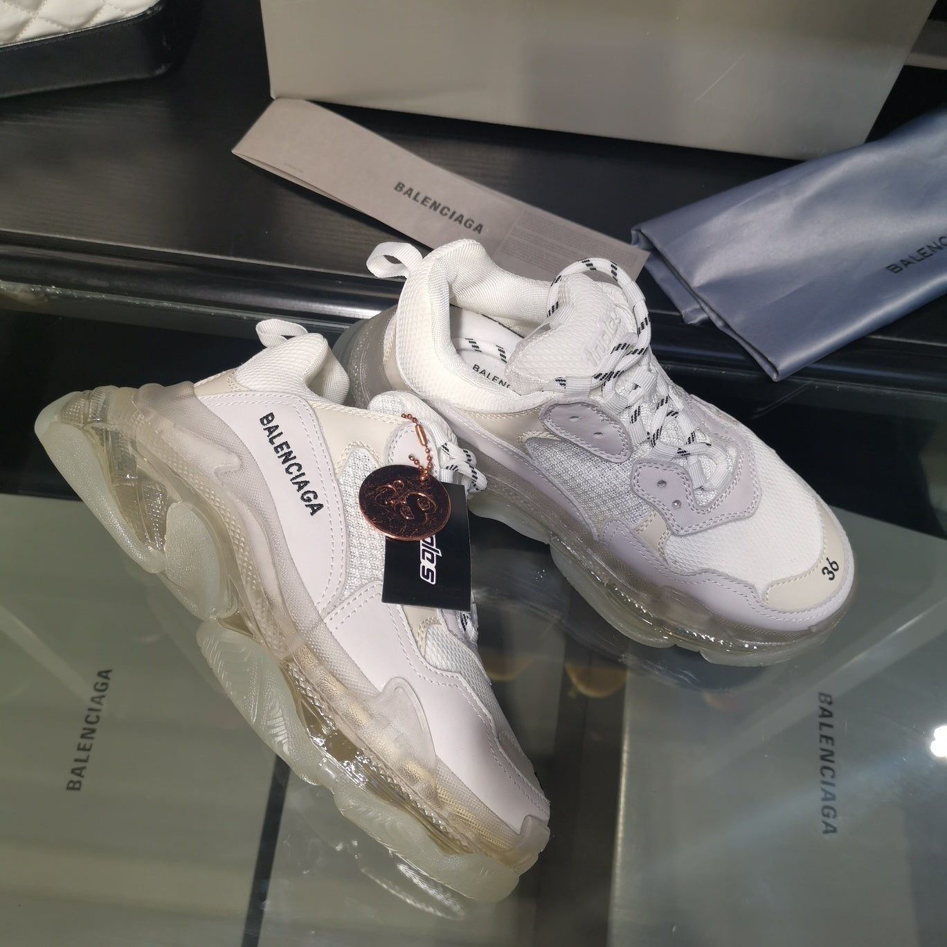 BALENCIAGA TRIPLE S x BLANC BEIGE