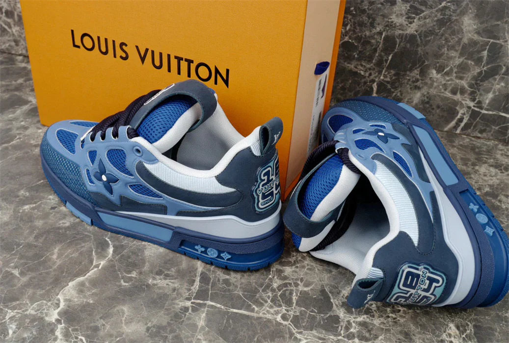 LOUIS VUITTON SKATE SNEAKER BLEU