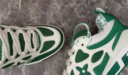 LOUIS VUITTON SKATE SNEAKER VERT BLANC