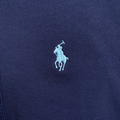 POLO RALPH LAUREN ZIP UP HOODIE NAVY