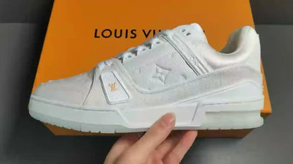 LOUIS VUITTON TRAINER SNEAKER BLANC