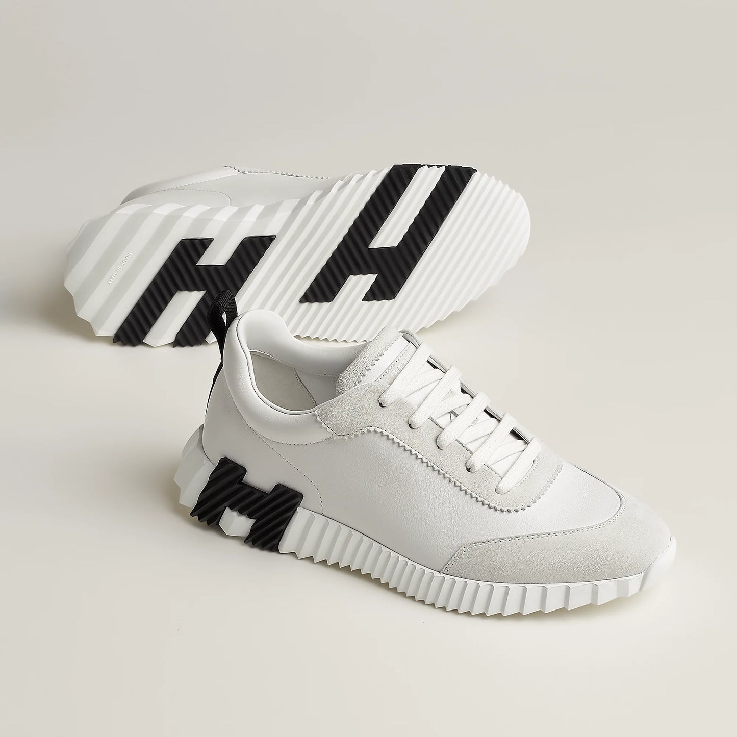 Hermès Bouncing Blanche/noir